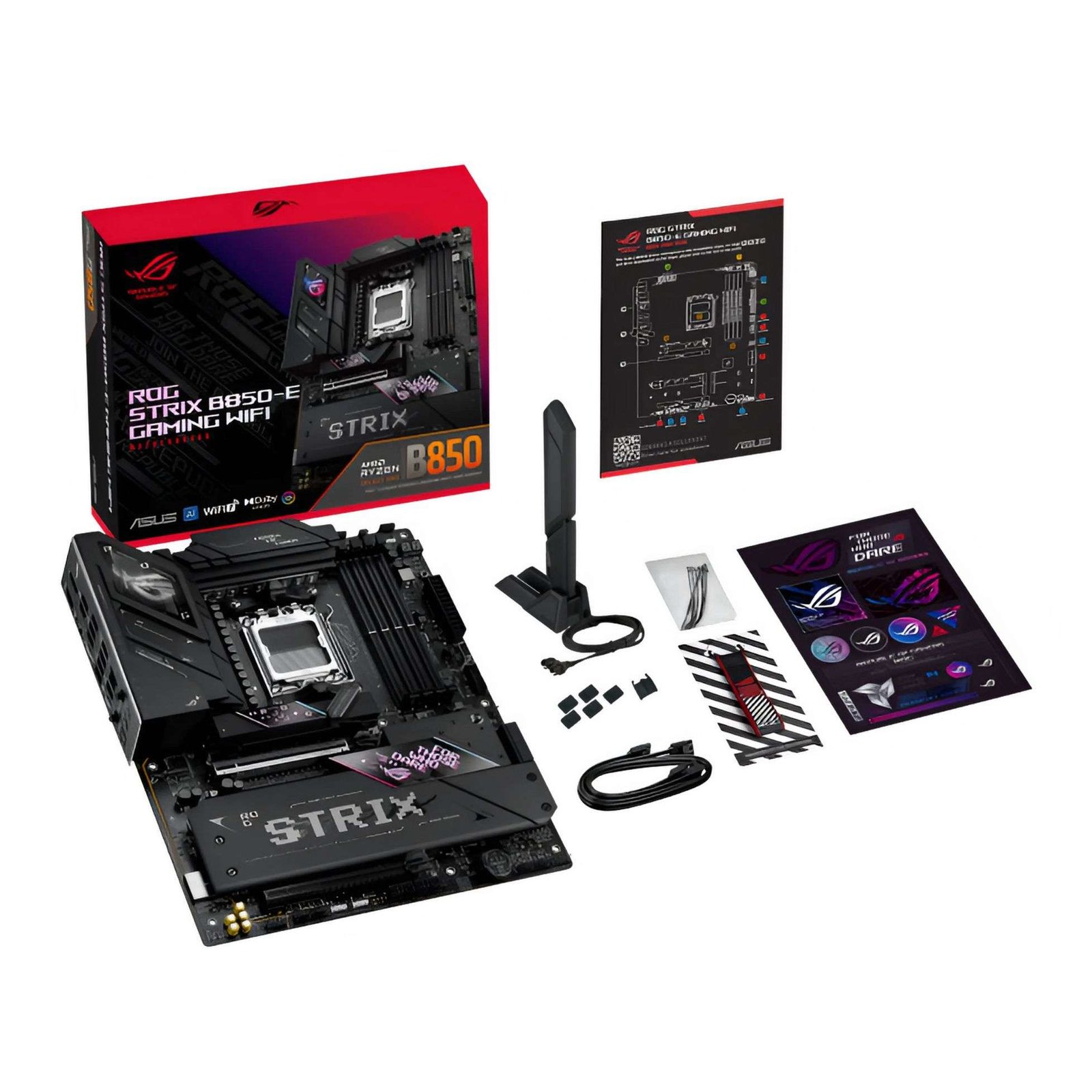 ASUS B850-E GAMING ROG STRIX WIFI Motherboard – Elite Gaming Performance Redefined 5