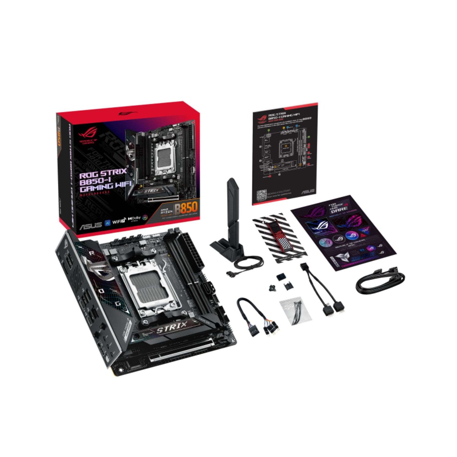 ASUS B850-I GAMING WIFI Motherboard – Compact Powerhouse for Gaming and Performance 2