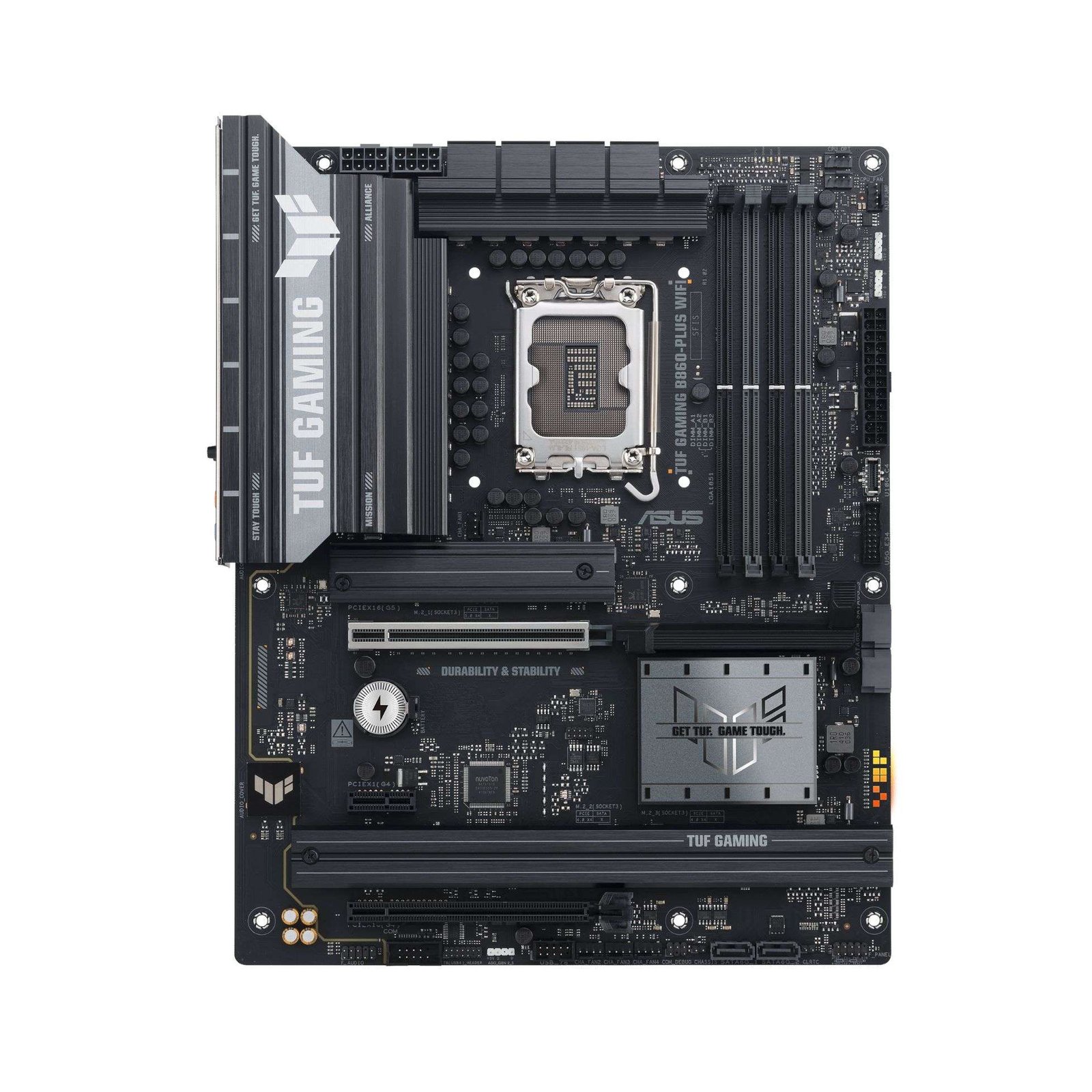 ASUS B860-PLUS WIFI TUF Gaming Motherboard – Durability and Performance for Gamers 3