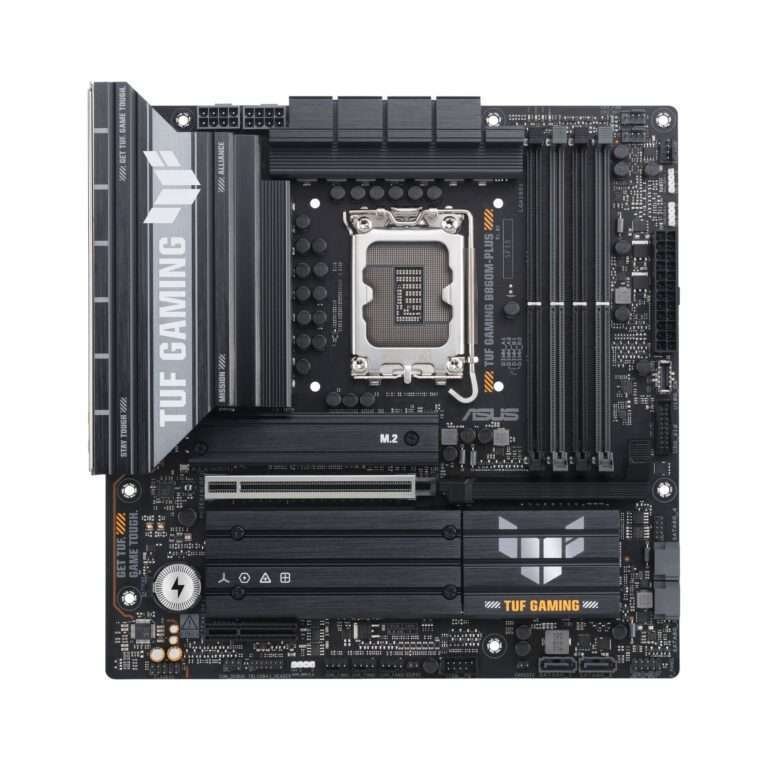 ASUS B860M-PLUS TUF Gaming Motherboard – Reliable and Compact Performance 1