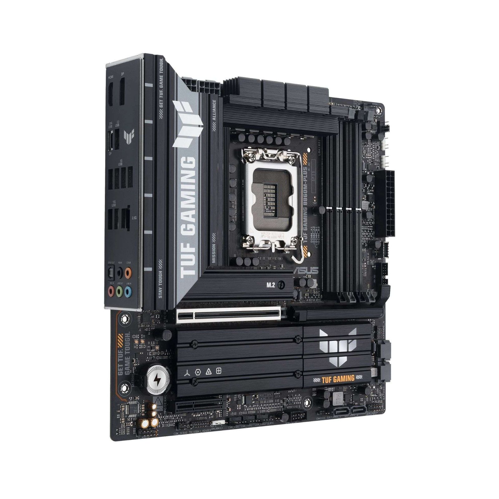 ASUS B860M-PLUS TUF Gaming Motherboard – Reliable and Compact Performance 2