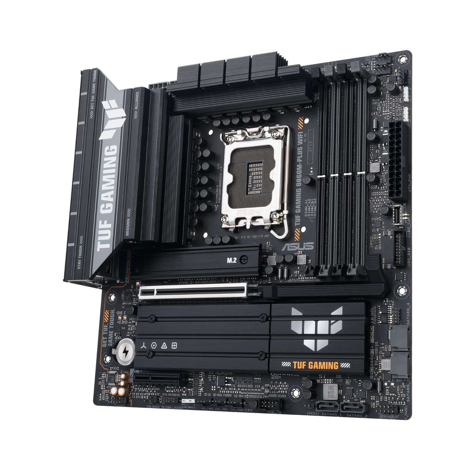 ASUS B860M-PLUS WIFI TUF Gaming Motherboard – Compact and Durable Performance 2