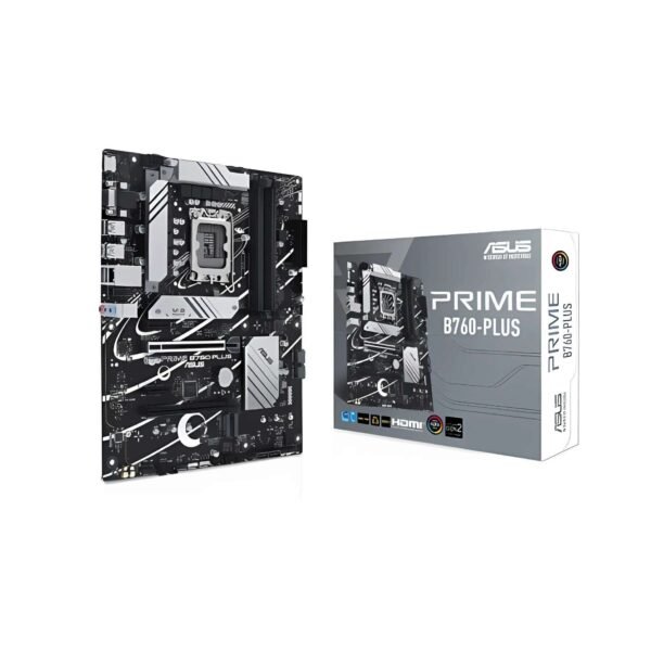 ASUS PRIME B760-PLUS ATX Motherboard – Intel 12th & 13th Gen, Advanced Performance 1