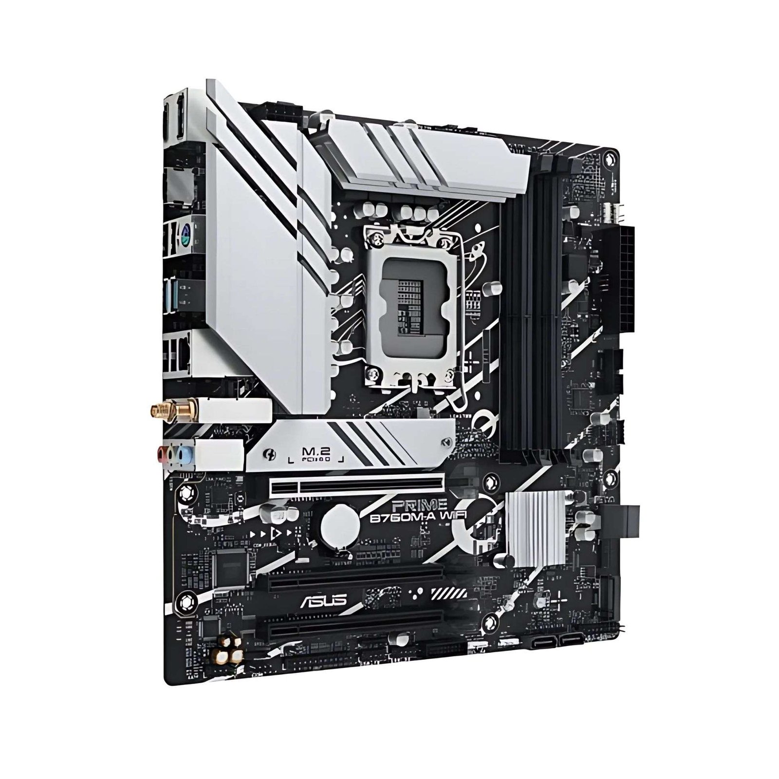 ASUS PRIME B760M-A WIFI Micro-ATX Motherboard – Intel B760 Chipset, Wi-Fi 6 2
