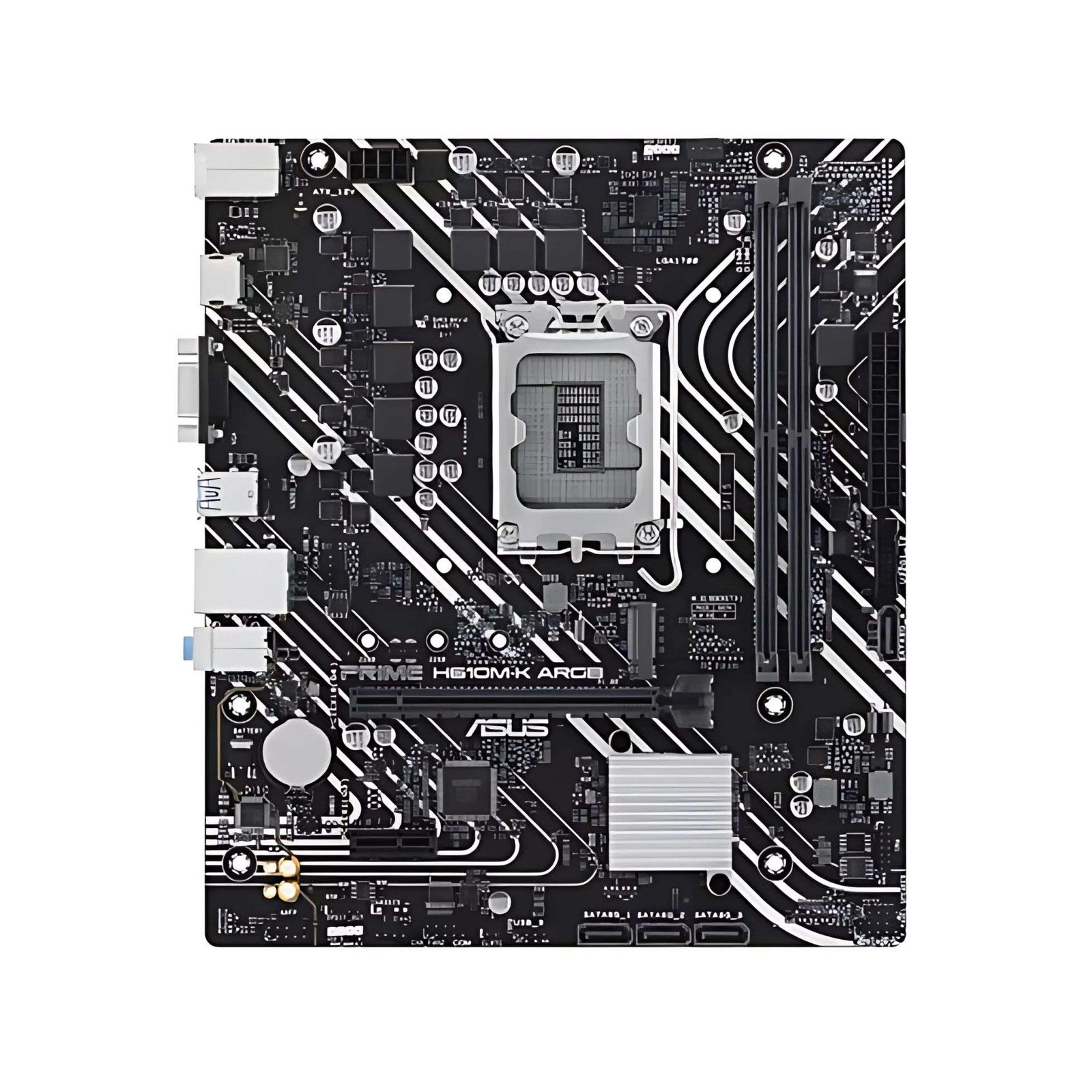 ASUS PRIME H610M-K ARGB Intel LGA1700 DDR5 Micro-ATX Motherboard 2