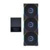 Lian Li UNI FAN TL 120 LCD Triple Pack – Black, High-Performance Case Fans with LCD Display 1