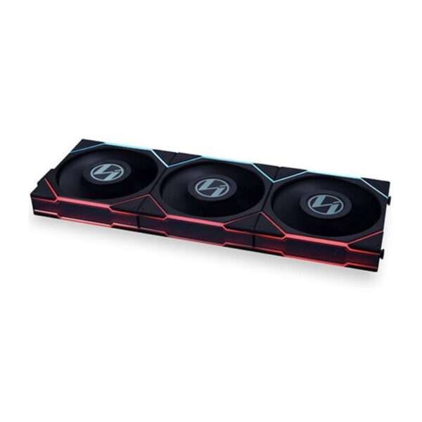 Lian Li UNI FAN TL 120 LCD Triple Pack – Black, High-Performance Case Fans with LCD Display 3