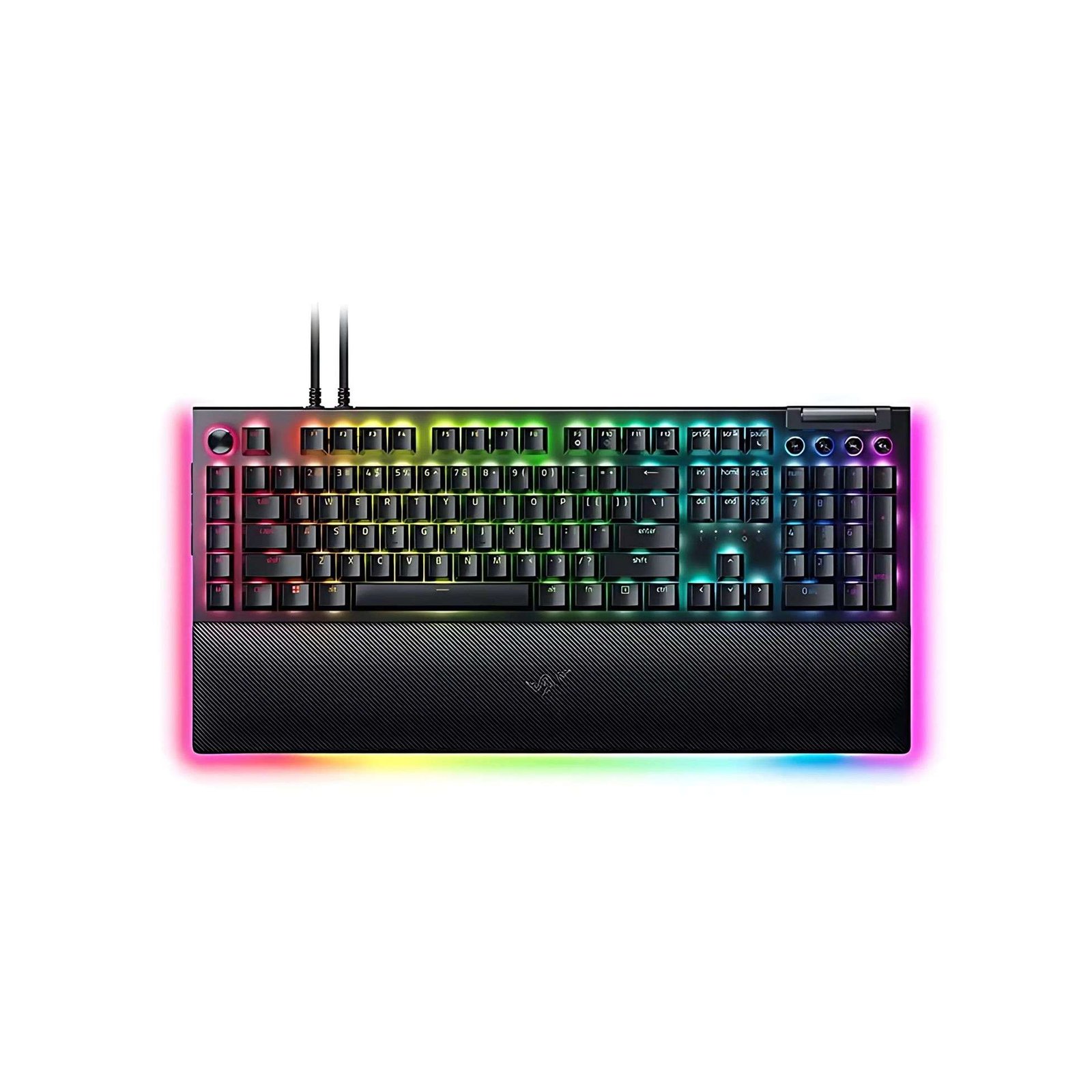 Razer BlackWidow V4 Pro Wired Gaming Keyboard – Precision with Green Mechanical Switches 1