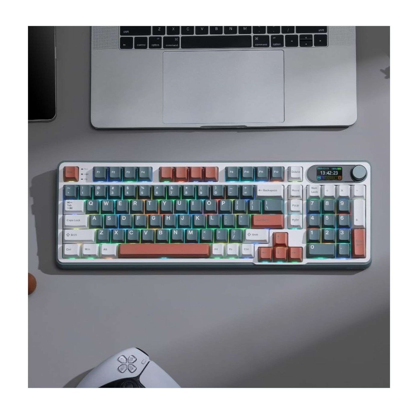 RK ROYAL KLUDGE S98 Mechanical Keyboard – 96% Wireless with Smart Display & Knob 5 RK ROYAL KLUDGE S98 Mechanical Keyboard – 96% Wireless with Smart Display & Knob 5