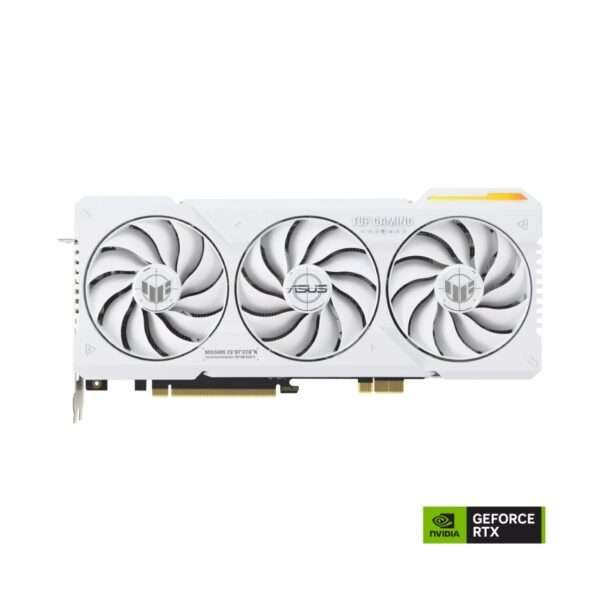 ASUS TUF Gaming GeForce RTX 4070 Ti SUPER BTF OC 16GB – High-Performance White Edition GPU 3