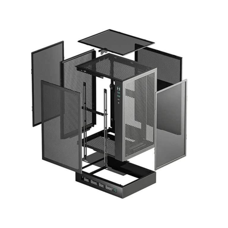 CASE DP CH170 BLK – High Airflow Gaming PC Case for Maximum Cooling 2
