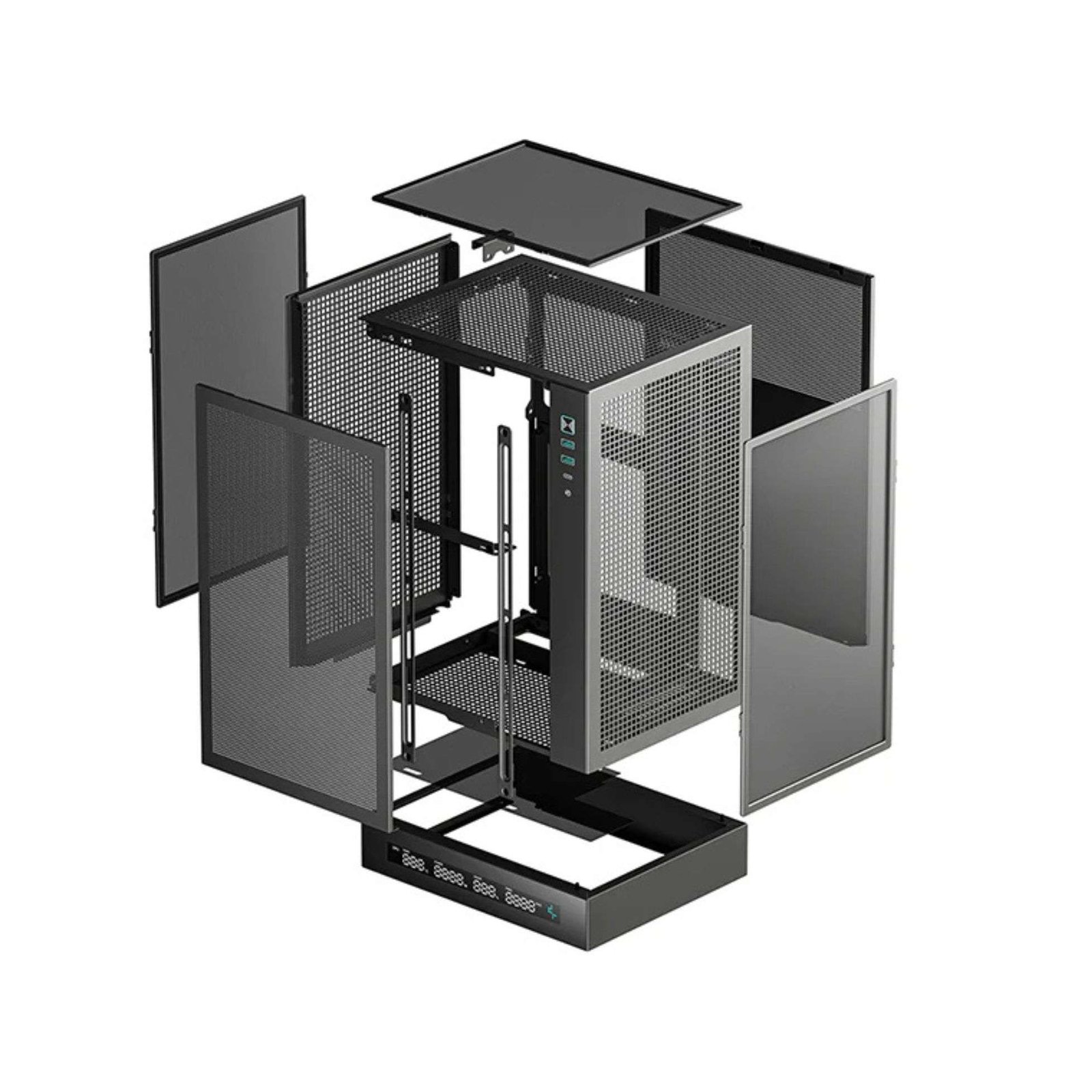 CASE DP CH170 BLK – High Airflow Gaming PC Case for Maximum Cooling 2