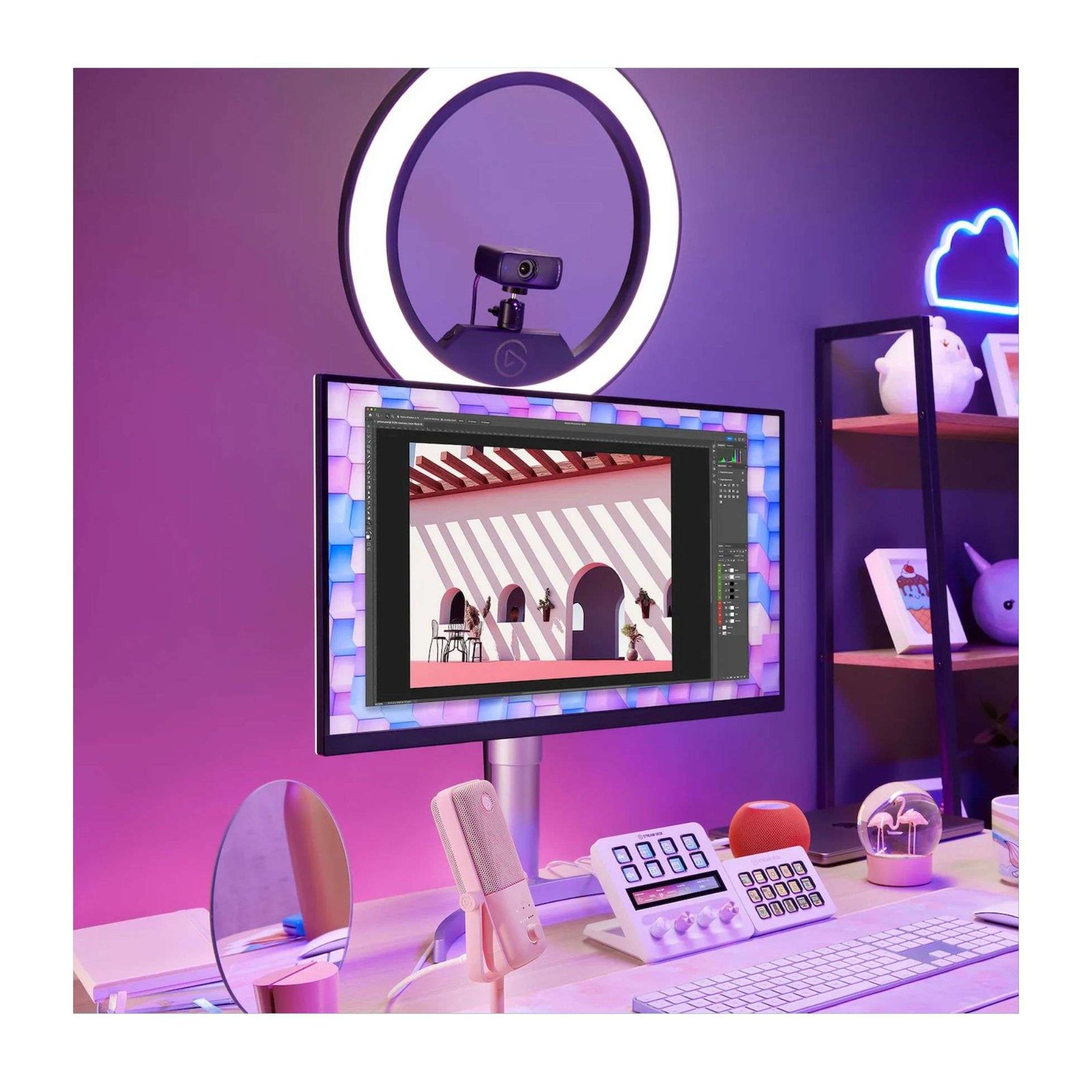 Elgato Facecam – Premium 1080p60 Full HD Webcam with Sony Sensor4