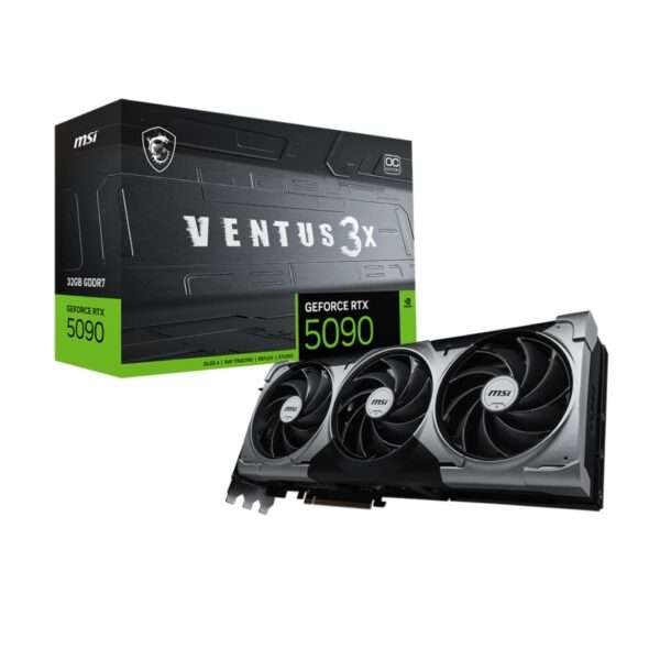 MSI GeForce RTX 5090 32G VENTUS 3X OC – Ultimate Gaming & AI Graphics Card 1