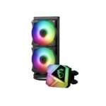 MSI MAG CORELIQUID C240 240mm ARGB Liquid CPU Cooler – High-Performance Cooling with Dual Fans 2