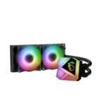 MSI MAG CORELIQUID C240 240mm ARGB Liquid CPU Cooler – High-Performance Cooling with Dual Fans 5