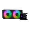 MSI MPG CORELIQUID D240 AIO ARGB Liquid Cooler – 240mm Radiator, 2.4” IPS Display, High-Performance Cooling 3