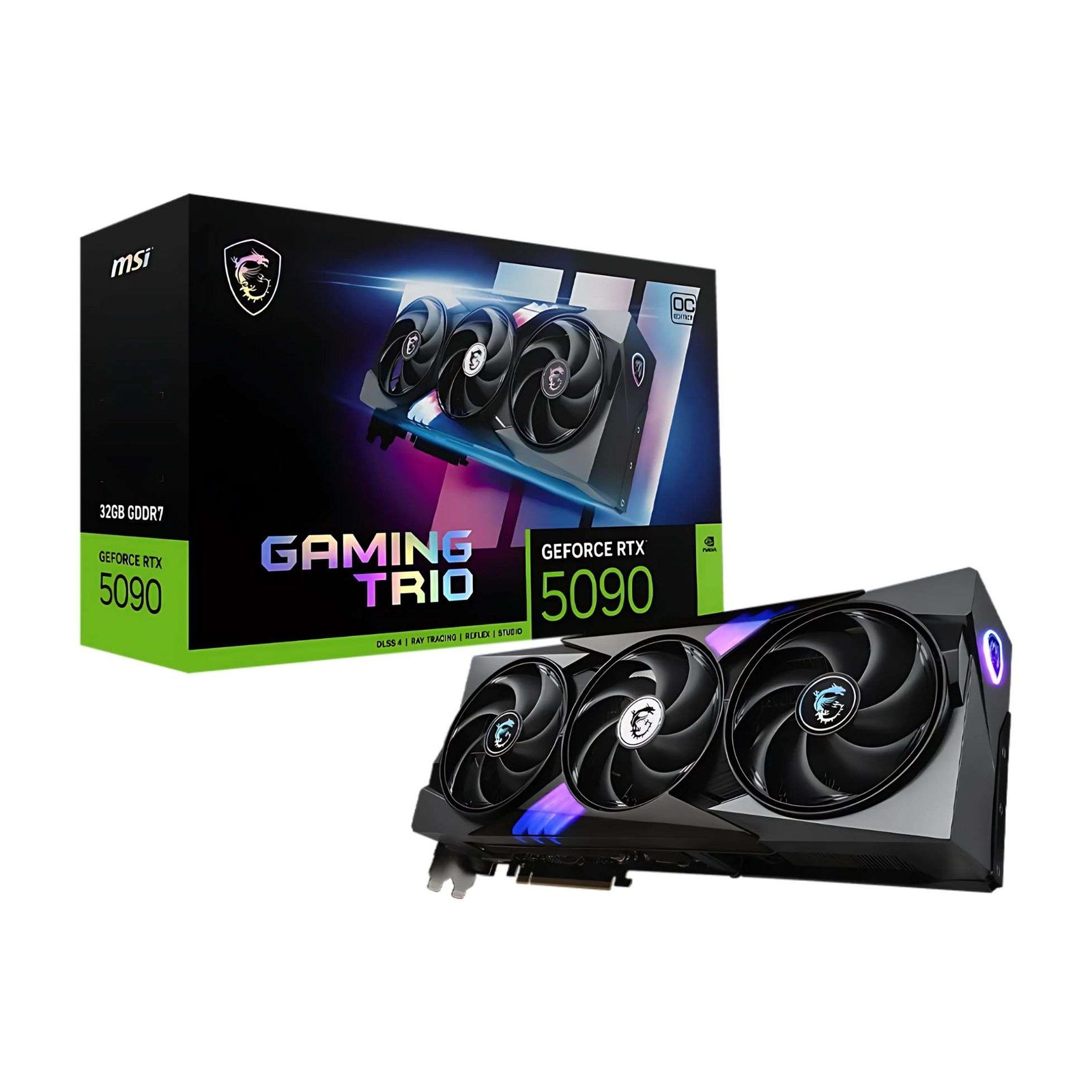 MSI NVIDIA GeForce RTX 5090 GAMING TRIO OC 32GB – Ultimate 4K & AI Gaming Performance 1