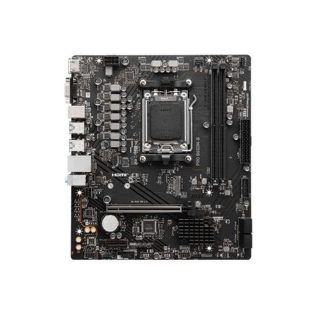 MSI Pro B650M-B AM5 mATX Motherboard – DDR5, PCIe 4.0, M.2 Slot, Realtek 2.5Gb LAN 2 MSI Pro B650M-B AM5 mATX Motherboard – DDR5, PCIe 4.0, M.2 Slot, Realtek 2.5Gb LAN 2