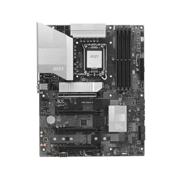 MSI Pro Z890-P Wi-Fi ATX Motherboard – LGA 1851, DDR5, PCIe 5.0, Wi-Fi 7, 4x M.2 2 MSI Pro Z890-P Wi-Fi ATX Motherboard – LGA 1851, DDR5, PCIe 5.0, Wi-Fi 7, 4x M.2 2
