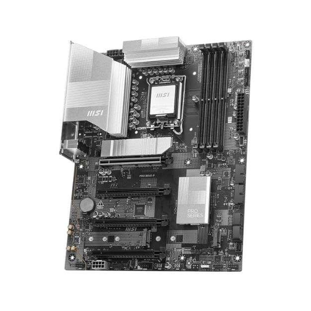 MSI Pro Z890-P Wi-Fi ATX Motherboard – LGA 1851, DDR5, PCIe 5.0, Wi-Fi 7, 4x M.2 3 MSI Pro Z890-P Wi-Fi ATX Motherboard – LGA 1851, DDR5, PCIe 5.0, Wi-Fi 7, 4x M.2 3