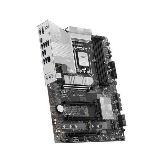 MSI Pro Z890-P Wi-Fi ATX Motherboard – LGA 1851, DDR5, PCIe 5.0, Wi-Fi 7, 4x M.2 4 MSI Pro Z890-P Wi-Fi ATX Motherboard – LGA 1851, DDR5, PCIe 5.0, Wi-Fi 7, 4x M.2 4