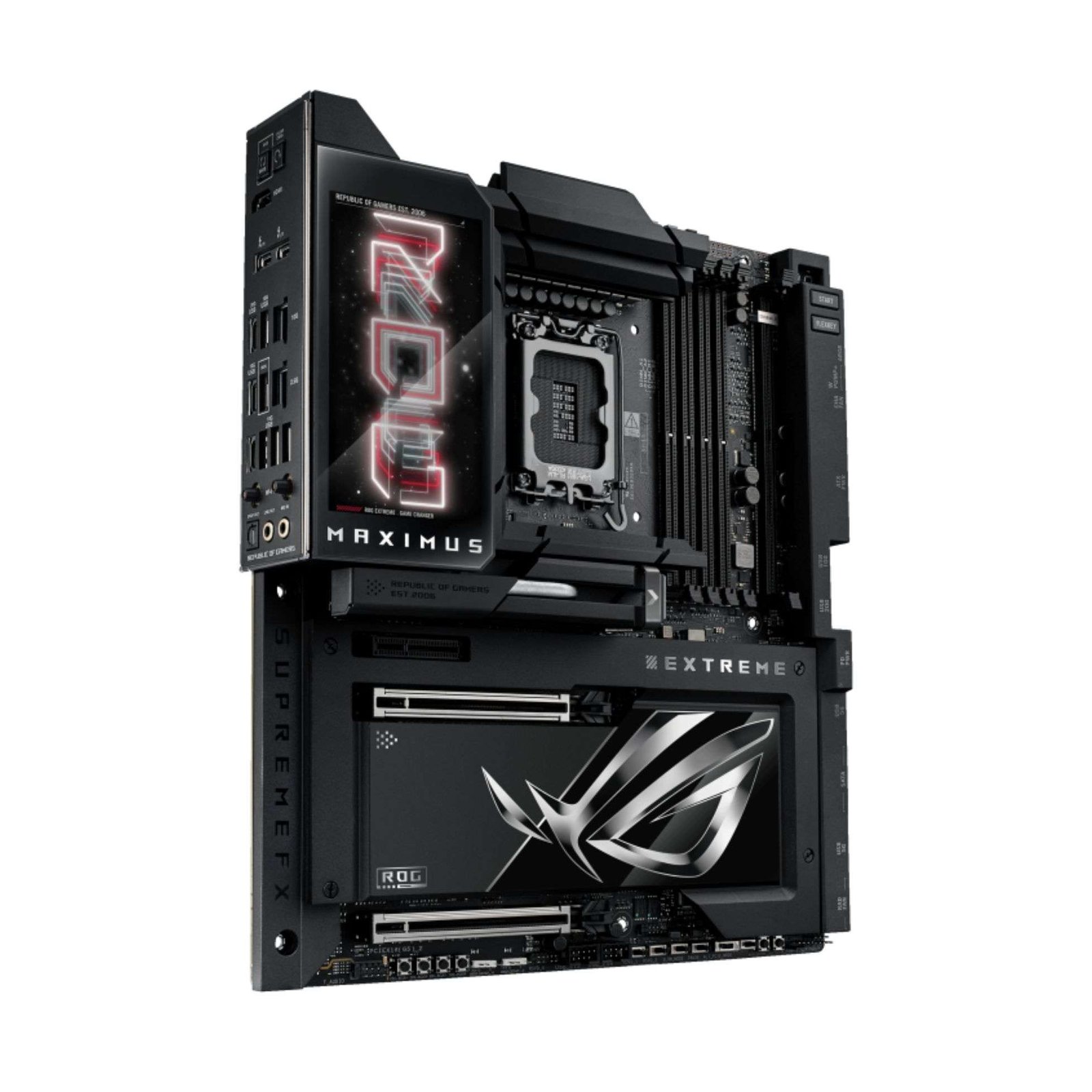 ROG MAXIMUS Z890 EXTREME – Ultimate Overclocking & High-Performance Gaming Motherboard 2 ROG MAXIMUS Z890 EXTREME – Ultimate Overclocking & High-Performance Gaming Motherboard 2
