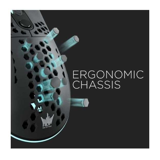 HOF Ace M2 Black Wireless Gaming Mouse – Nvidia Reflex, 38000 DPI, ARGB