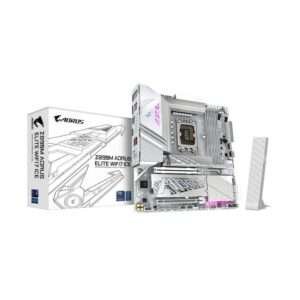 GIGABYTE Z890M AORUS ELITE WIFI7 – LGA 1851, DDR5, PCIe 5.0, mATX Motherboard
