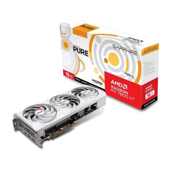 SAPPHIRE PURE RX 7800 XT GAMING OC 16GB GDDR6 Graphics Card