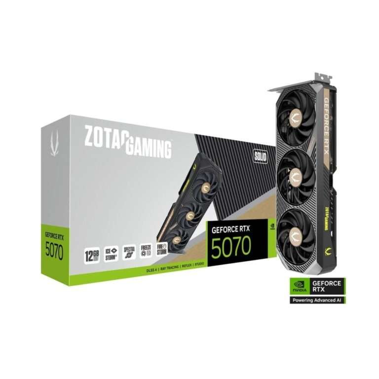 ZOTAC GAMING GeForce RTX 5070 SOLID Graphics Card