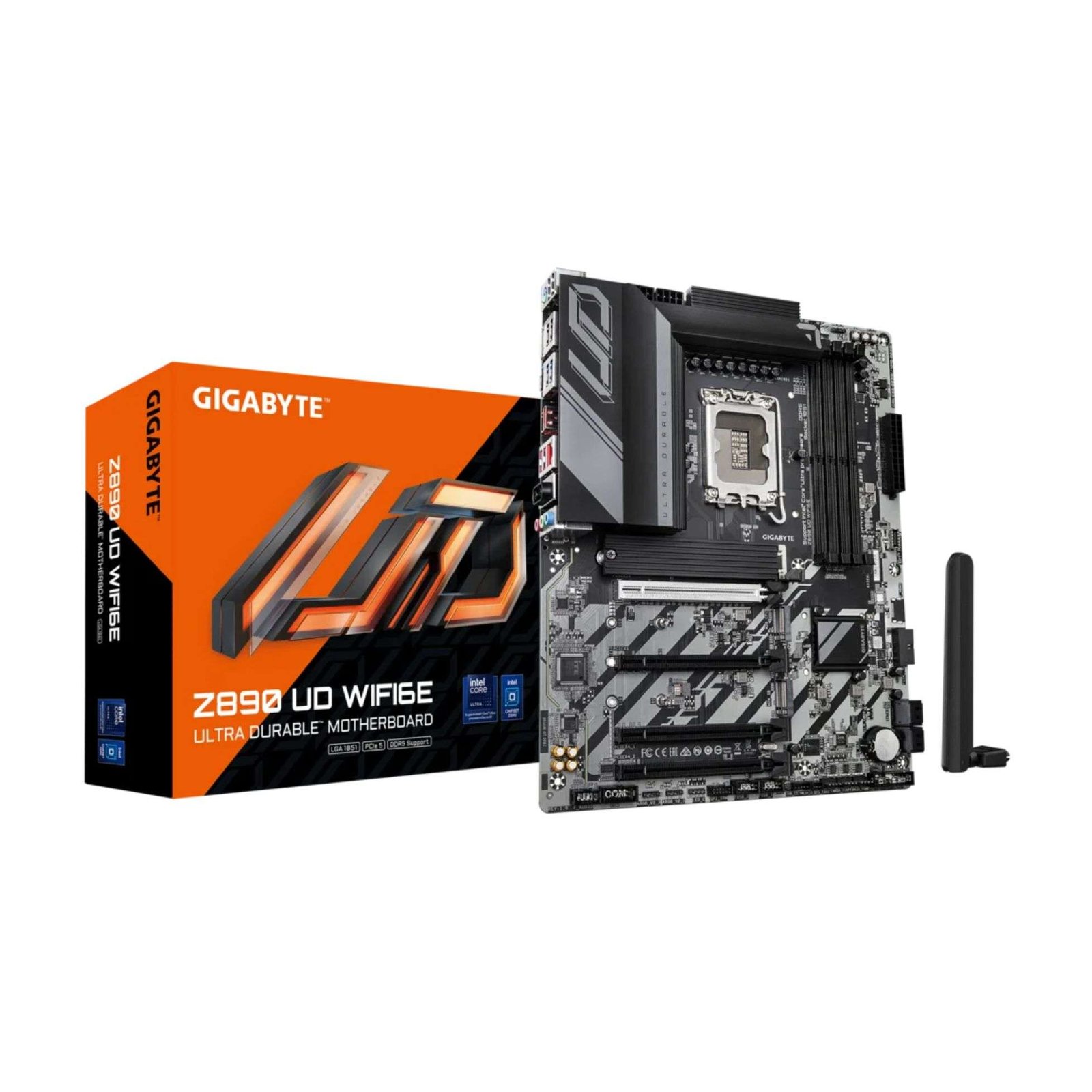 GIGABYTE Z890 UD WIFI6E – LGA 1851, DDR5, PCIe 5.0, ATX Motherboard 1