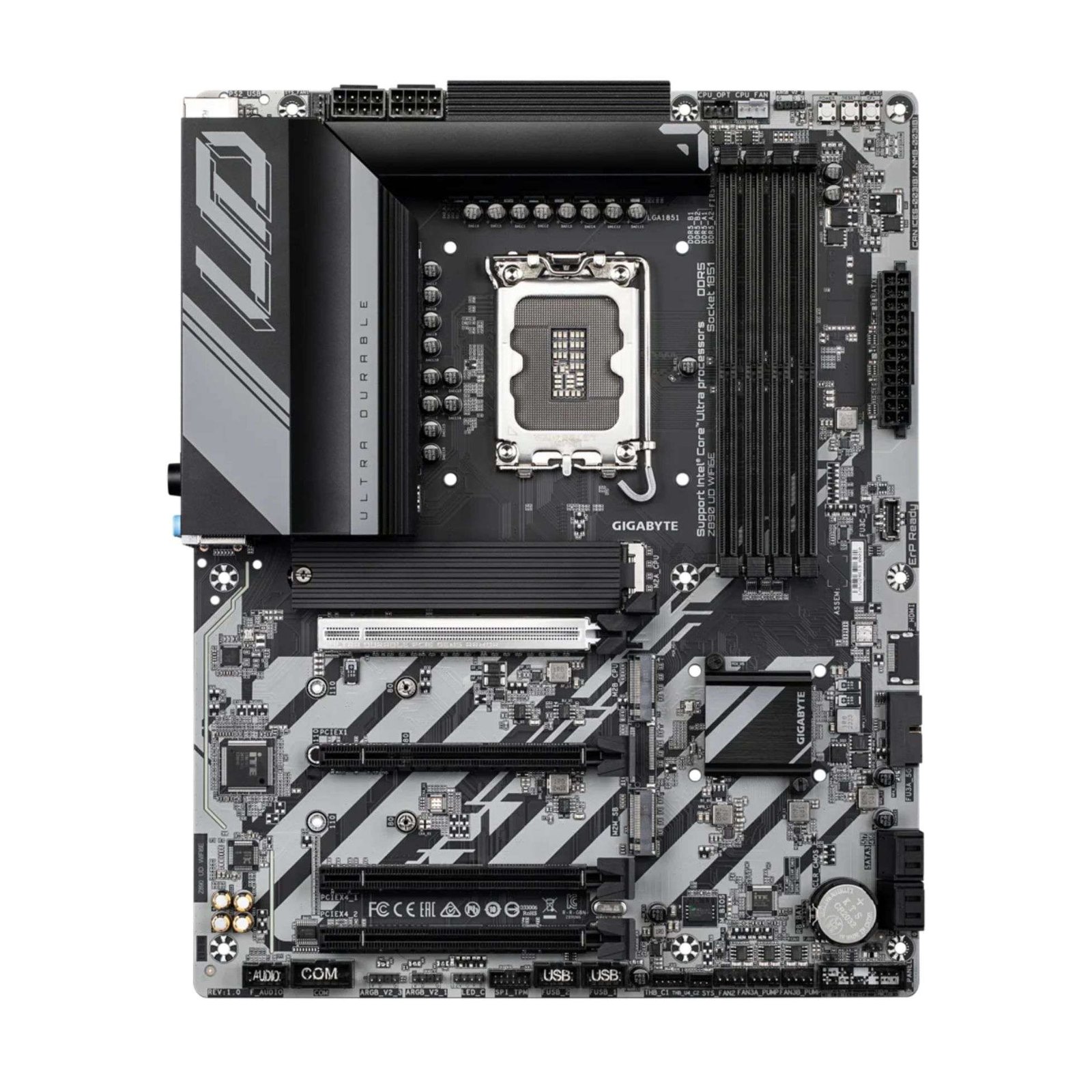 GIGABYTE Z890 UD WIFI6E – LGA 1851, DDR5, PCIe 5.0, ATX Motherboard 2