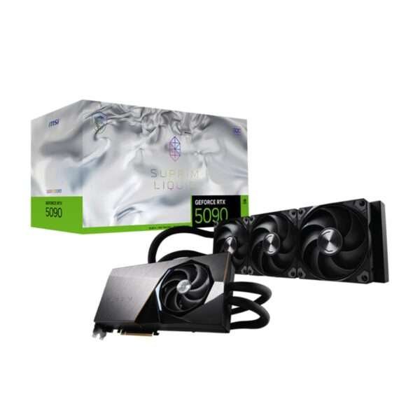 The MSI GeForce 5090 32G SUPRIM LIQUID SOC