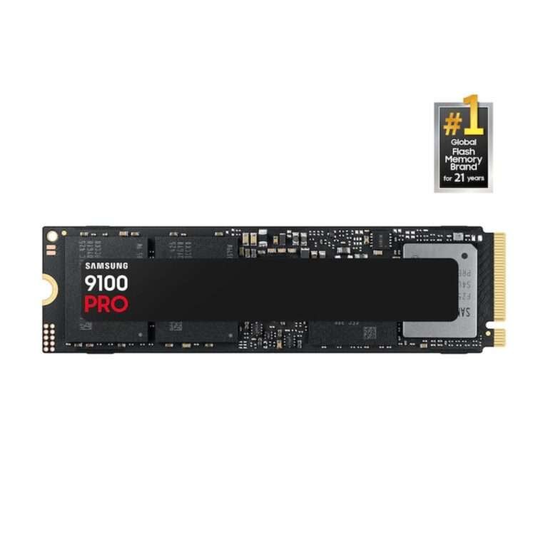 Samsung 9100 PRO 1TB PCIe 5.0 NVMe M.2 SSD