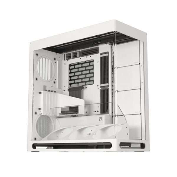 HAVN HS 420 VGPU Edition Mid-Tower Computer Case – White