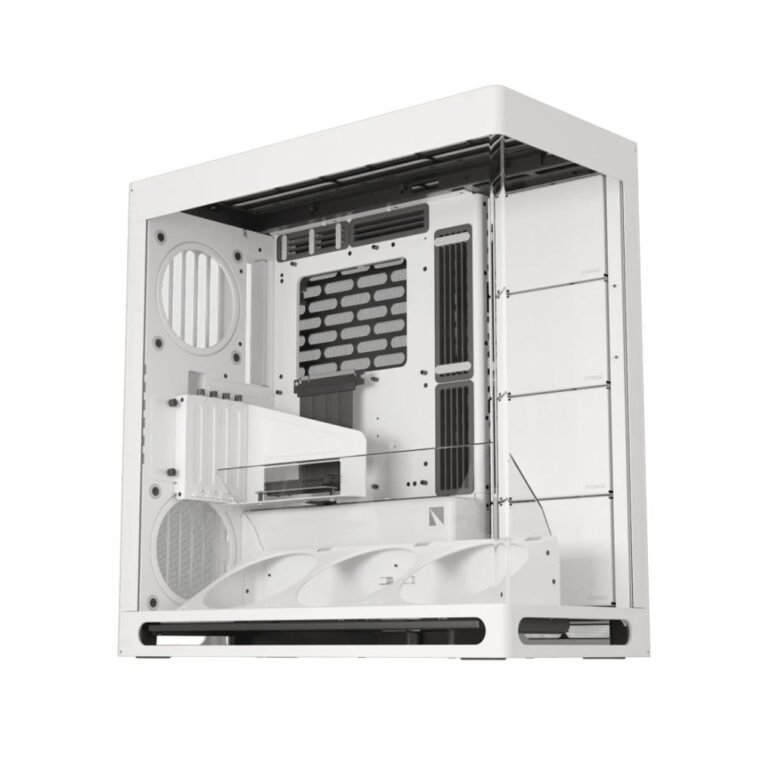 HAVN HS 420 VGPU Edition Mid-Tower Computer Case – White