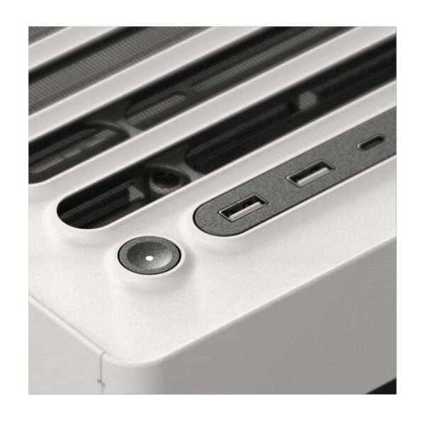 HAVN HS 420 VGPU Edition Mid-Tower Computer Case – White