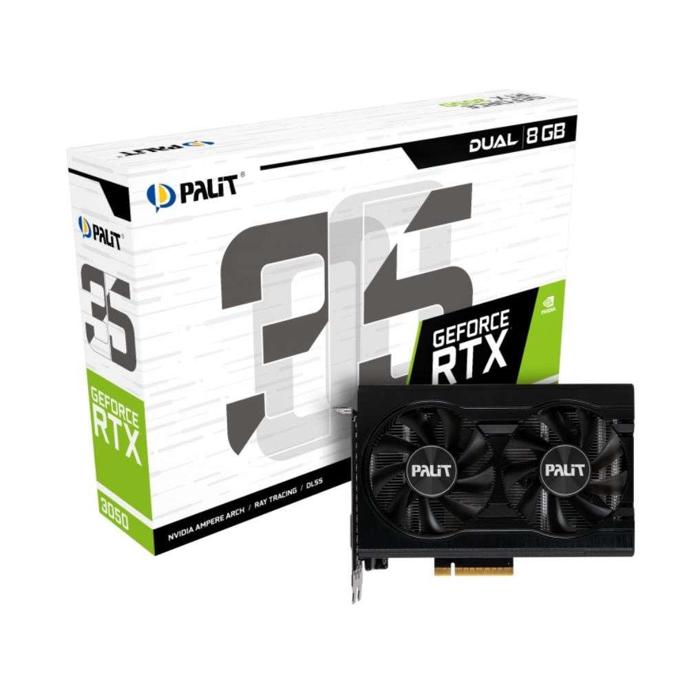 ASUS Dual GeForce RTX™ 3050 8GB GDDR6 Graphics Card