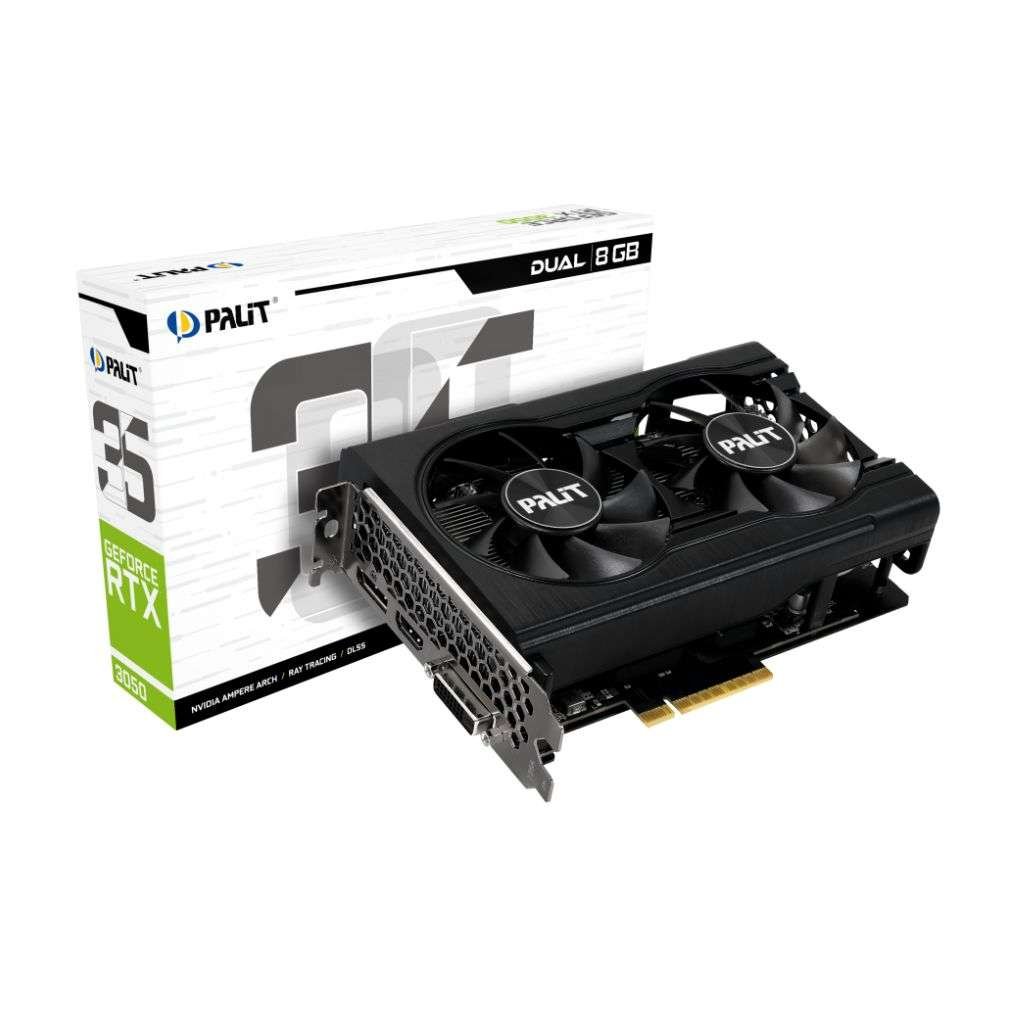 ASUS Dual GeForce RTX™ 3050 8GB GDDR6 Graphics Card