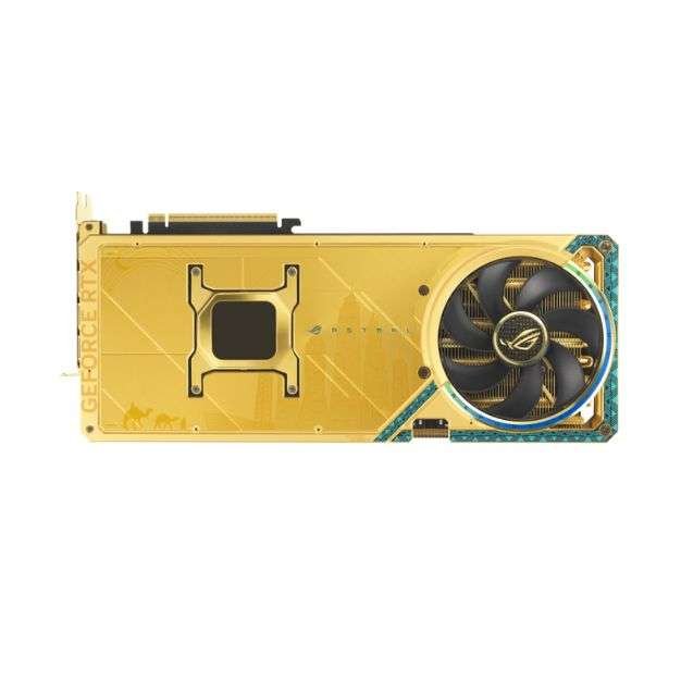 ASUS ROG Astral GeForce RTX™ 5090 Dhahab Edition – 32GB GDDR7, 24K Gold-Plated Collector’s GPU