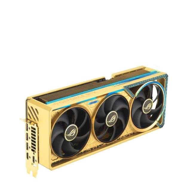 ASUS ROG Astral GeForce RTX™ 5090 Dhahab Edition – 32GB GDDR7, 24K Gold-Plated Collector’s GPU