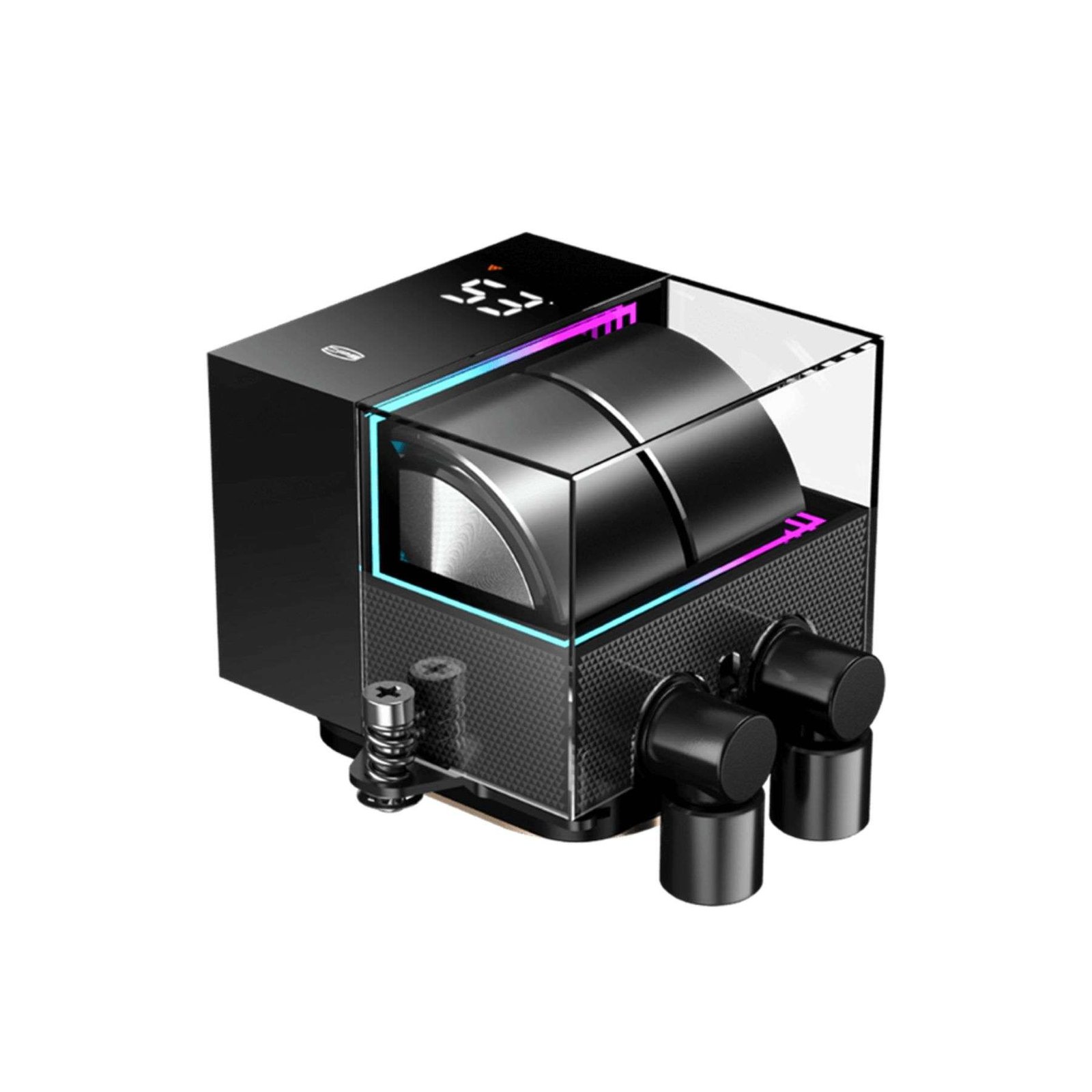 PCCOOLER CPS DS360 BK AIO Liquid Cooler – 360mm Radiator with Mirror Pump Design