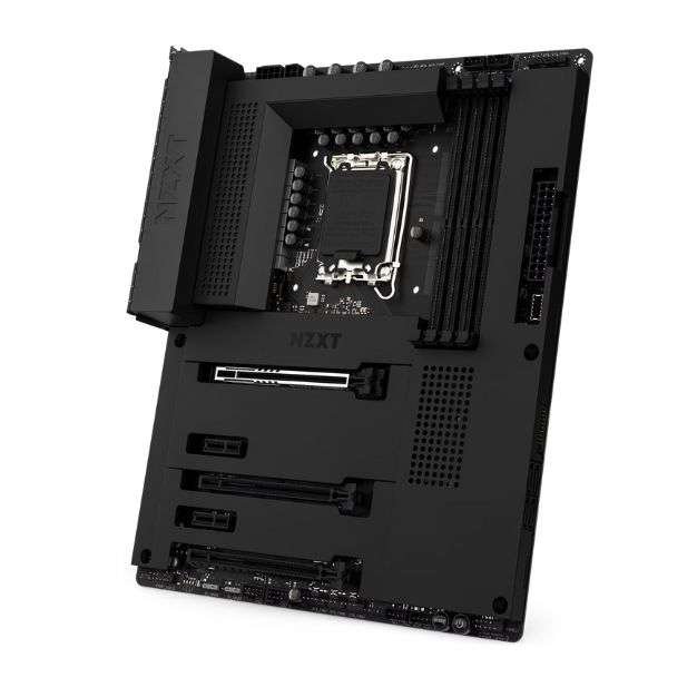 NZXT N7 Z790 ATX Motherboard – Intel Z790 Chipset, LGA 1700, DDR5 Support, PCIe 5.0, Wi-Fi 6E, Bluetooth 5.2, Black