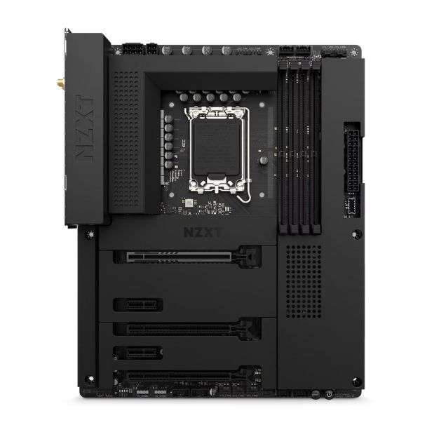 NZXT N7 Z790 ATX Motherboard – Intel Z790 Chipset, LGA 1700, DDR5 Support, PCIe 5.0, Wi-Fi 6E, Bluetooth 5.2, Black