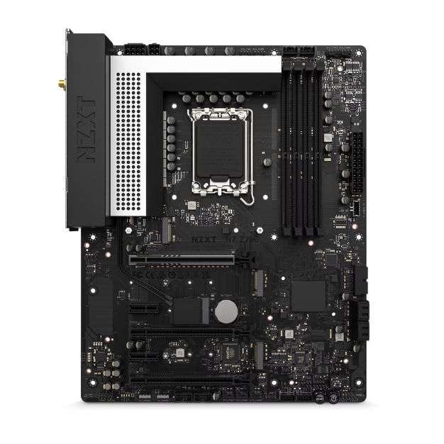 NZXT N7 Z790 ATX Motherboard – Intel Z790 Chipset, LGA 1700, DDR5 Support, PCIe 5.0, Wi-Fi 6E, Bluetooth 5.2, Black