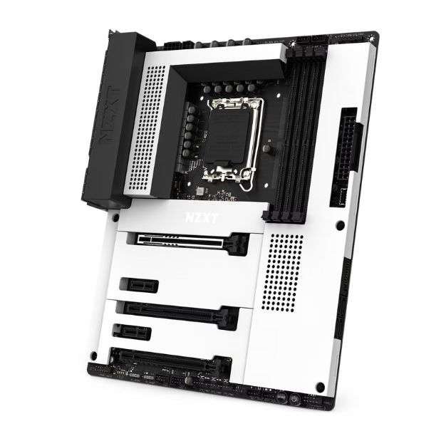 NZXT N7 Z790 White – ATX Motherboard with Intel Z790 Chipset, LGA 1700 Socket, DDR5 Support, PCIe 5.0, Wi-Fi 6E, Bluetooth 5.2