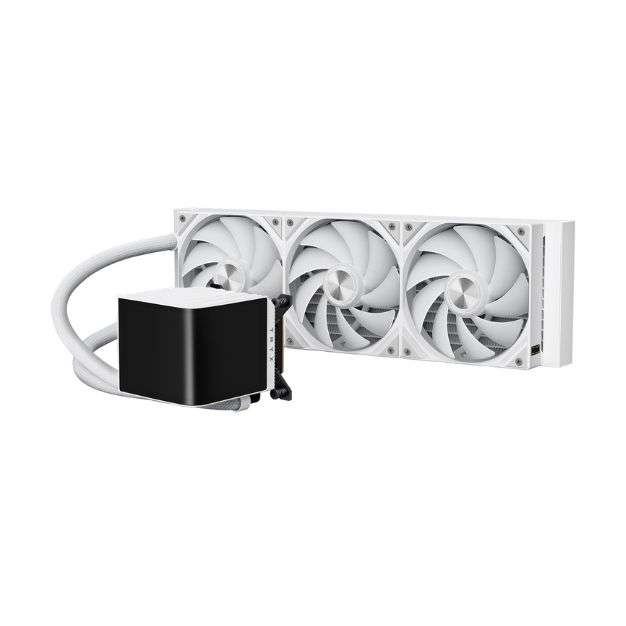 TRYX PANORAMA ARGB 360mm AIO CPU Liquid Cooler – White | 6.5” 2K AMOLED Display, 60Hz, Asetek 8th Gen Pump, ARGB Fans, Intel/AMD Compatible TRYX PANORAMA ARGB 360mm AIO CPU Liquid Cooler – White | 6.5” 2K AMOLED Display, 60Hz, Asetek 8th Gen Pump, ARGB Fans, Intel/AMD Compatible