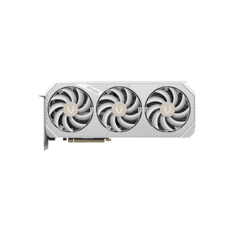 ZOTAC GAMING GeForce RTX 5080 SOLID OC White Edition – 16 GB GDDR7 PCIe 5.0 Graphics Card