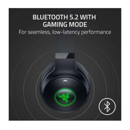 Razer Kraken Kitty V2 BT – Wireless Bluetooth RGB Headset with Chroma Kitty Ears – Black